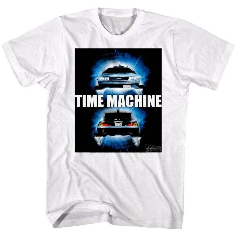 Back to The Future Time Machine T-Shirt