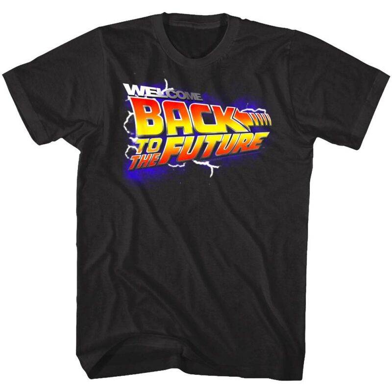 Welcome Back to The Future Logo T-Shirt