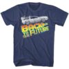 Back to The Future 8Bit Pixel Car T-Shirt