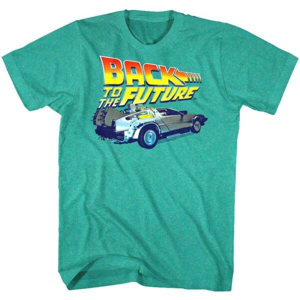 Back to The Future DeLorean Green T-Shirt