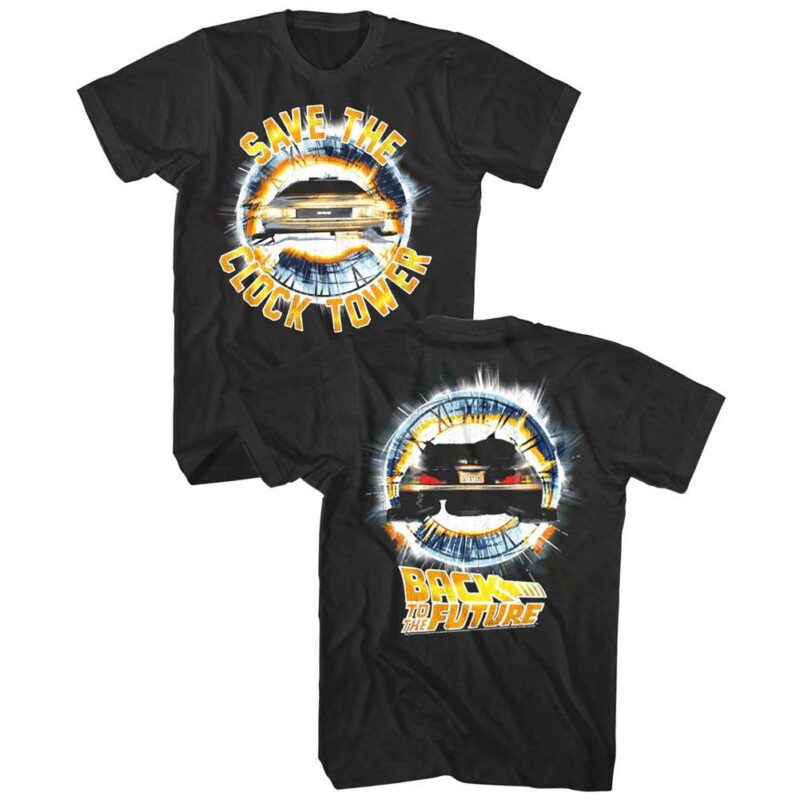 Back to The Future Save the Clocktower T-Shirt