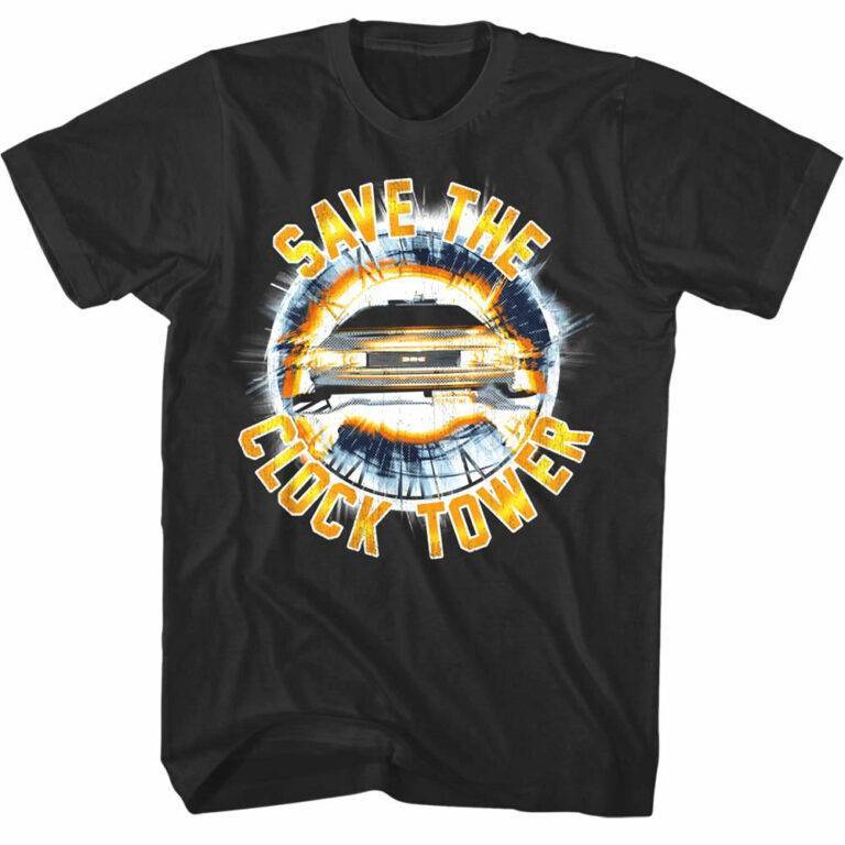 Back to The Future Save the Clocktower T-Shirt