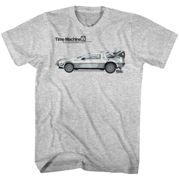 Back to The Future Car Manual T-Shirt