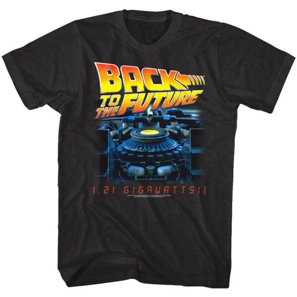 Back to The Future Digital Flux Capacitor T-Shirt