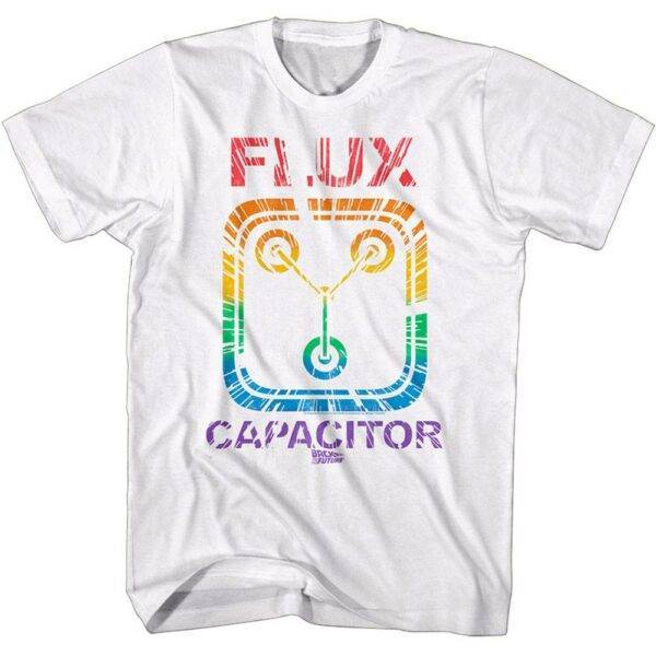 Back to The Future Rainbow Flux Capacitor T-Shirt