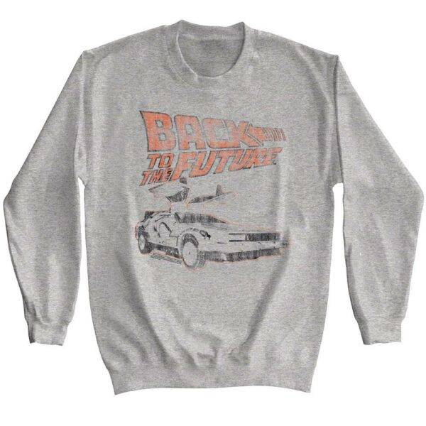 Back to The Future Vintage Delorean Sweater