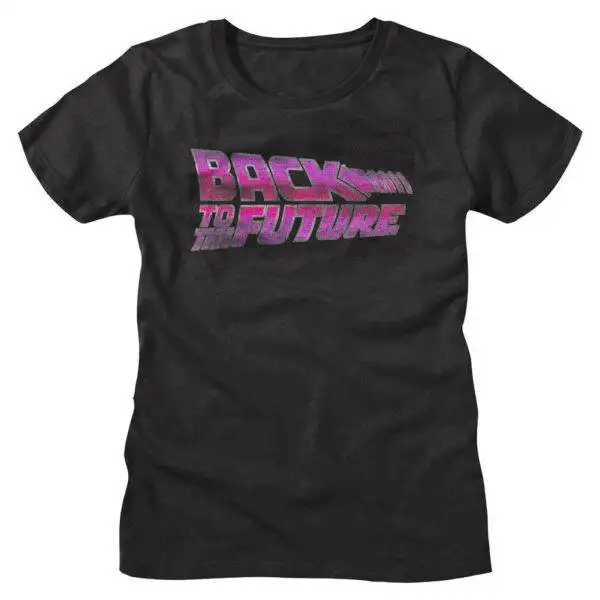 Back to The Future Dusk Logo T-Shirt