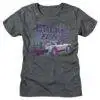 Back to The Future Neon Accent Delorean T-Shirt