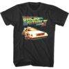 Back to The Future Part 2 Chrome DeLorean T-Shirt