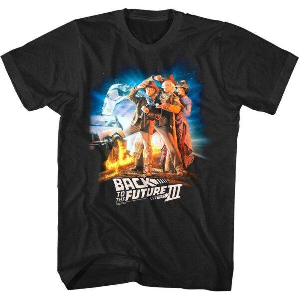 Back to The Future Part 3 Cowboys T-Shirt