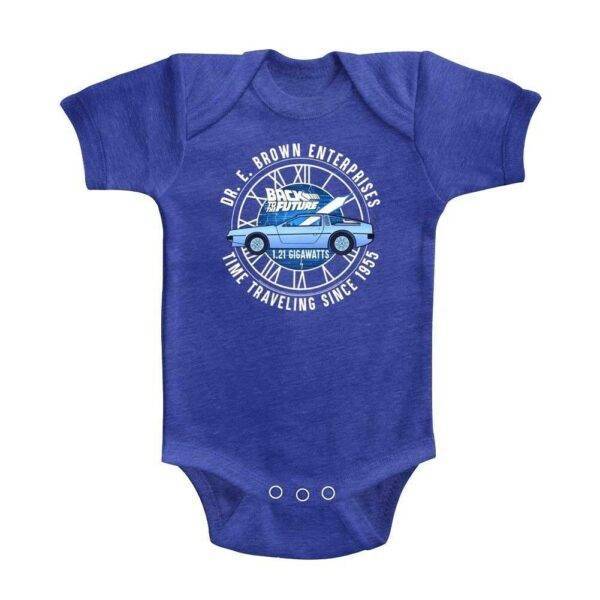 Back to the Future Dr Brown Enterprises Baby Onesie