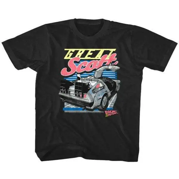 Back to The Future Great Scott DeLorean T-Shirt