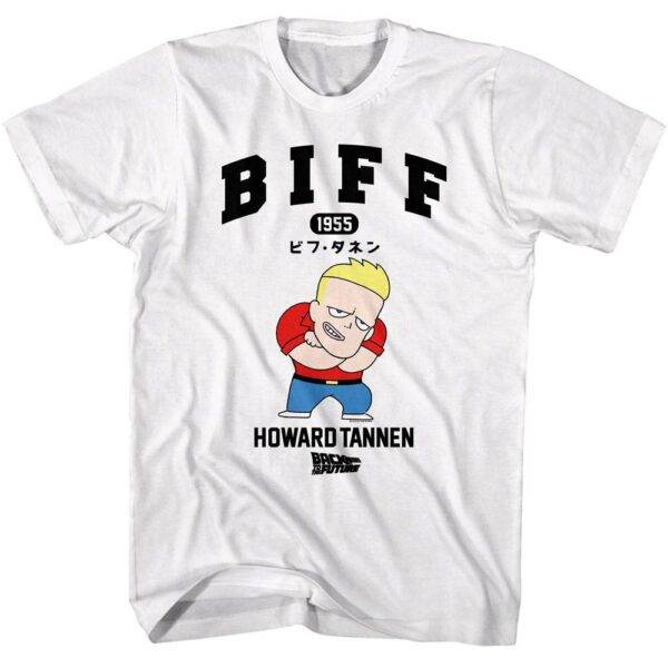 Back to The Future Cartoon Biff Tannen T-Shirt