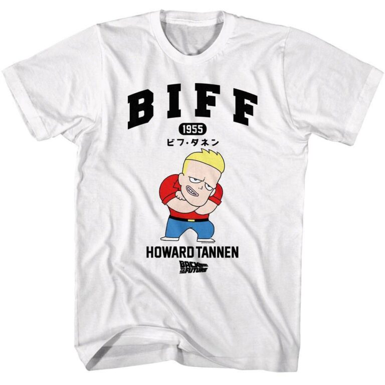 Back to The Future Cartoon Biff Tannen T-Shirt