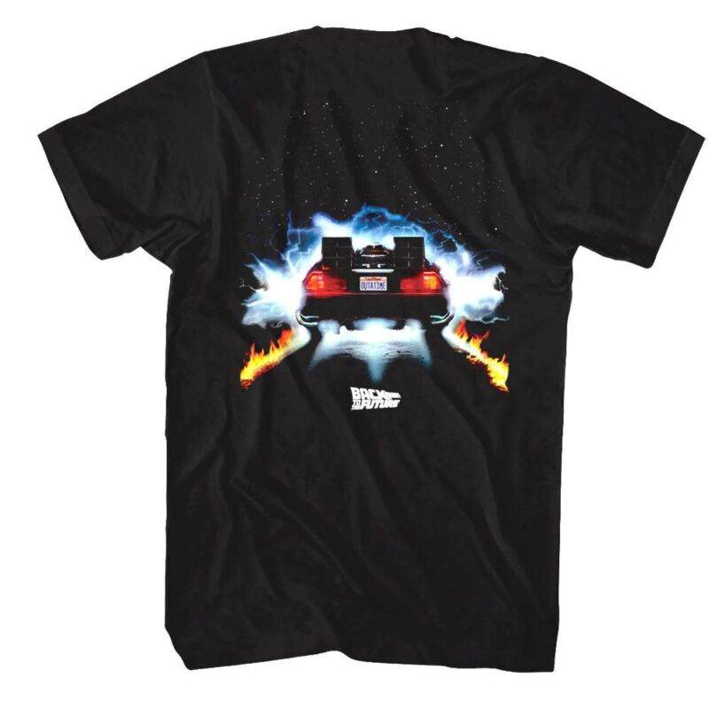 Back to The Future Driving Through T-Shirt