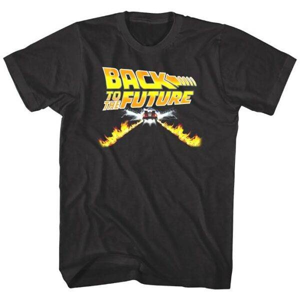 Back to The Future Flaming Trails T-Shirt