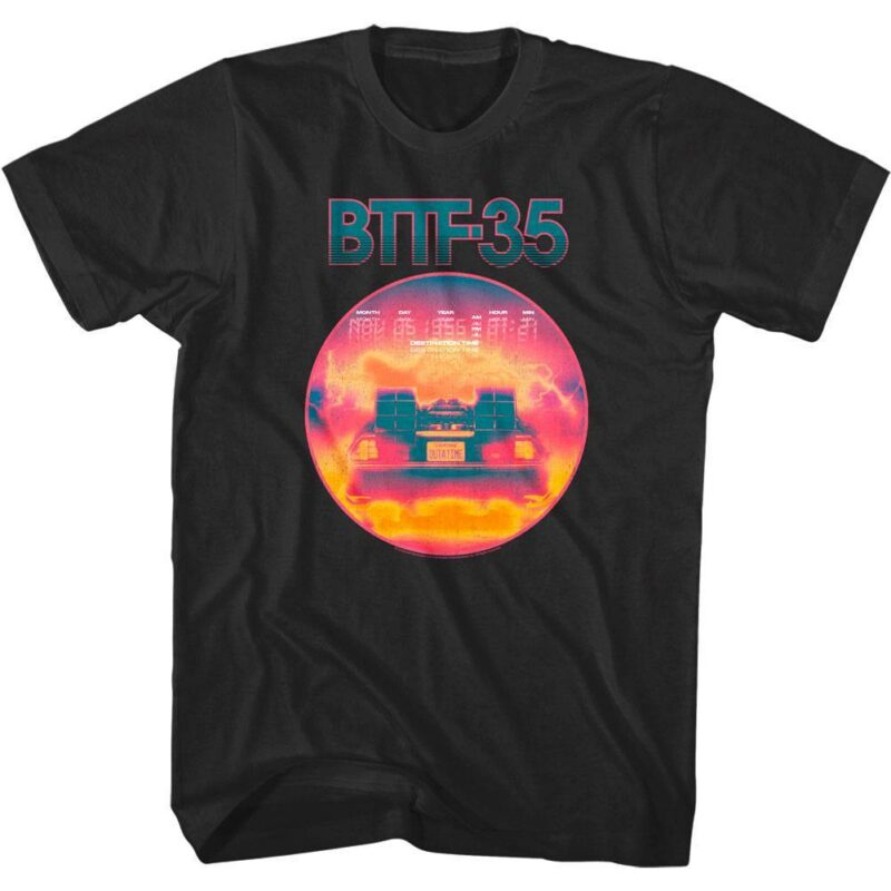 Back to The Future Sunset BTTF-35 T-Shirt