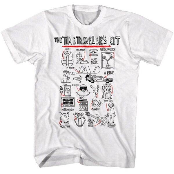 Back to The Future Time Traveller's Kit T-Shirt