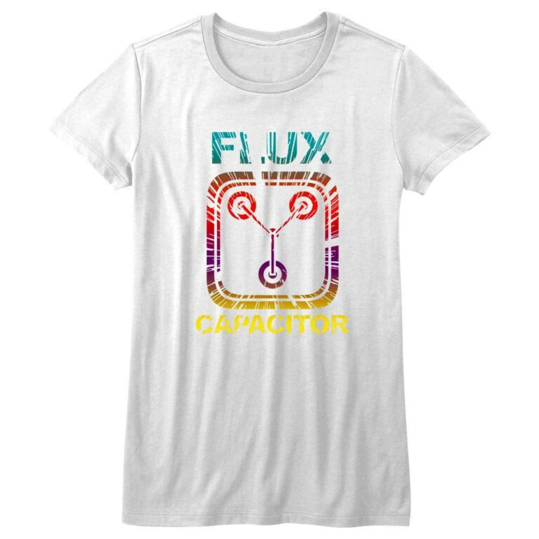 Back to The Future Rainbow Flux Capacitor T-Shirt