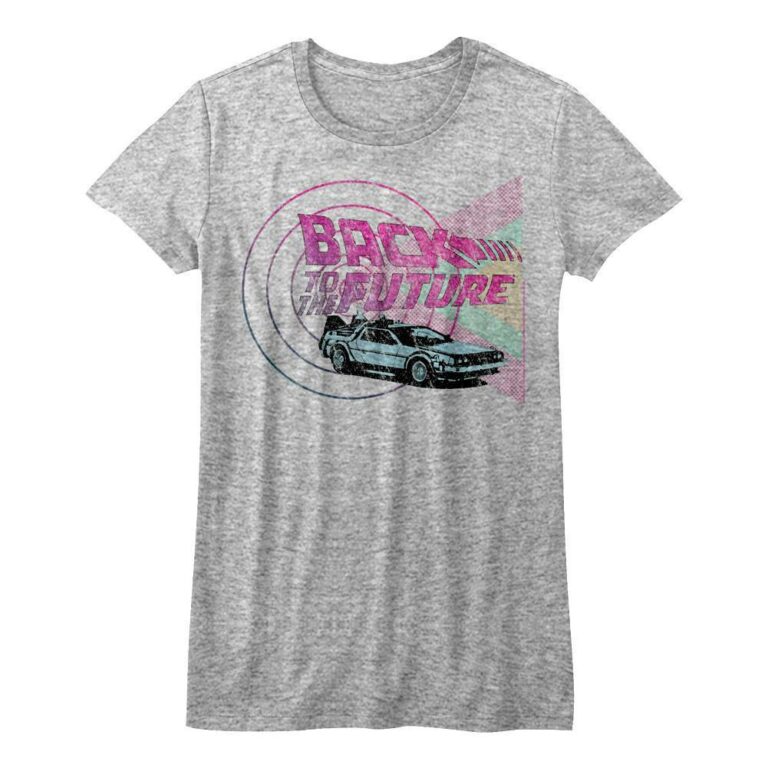 Back to the Future DeLorean Target T-Shirt