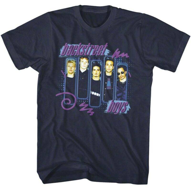 Backstreet Boys Black & Blue Men’s T Shirt