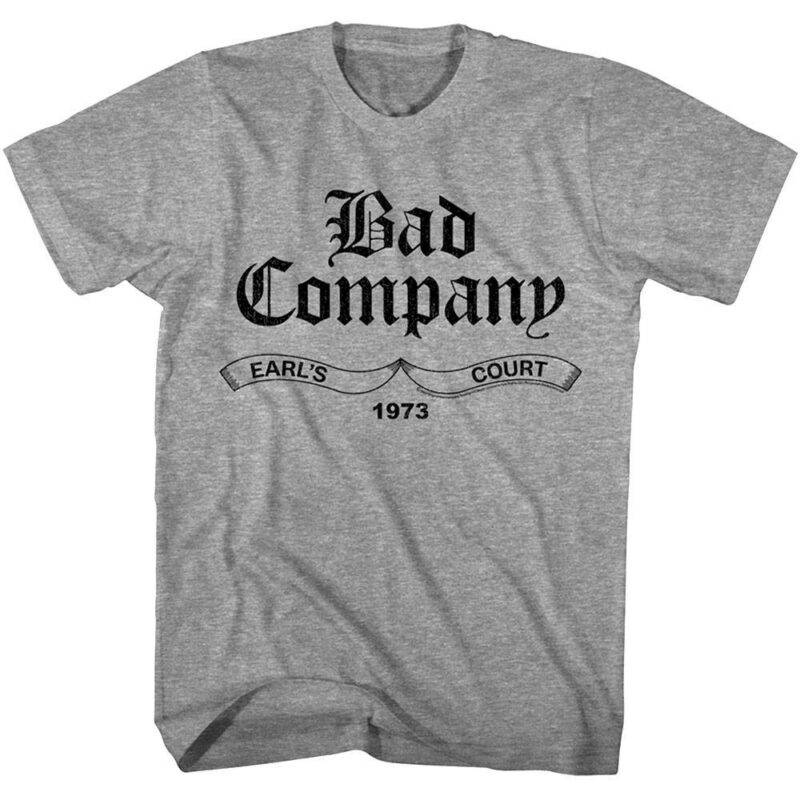 Bad Company Earls Court London 1973 Men’s T Shirt