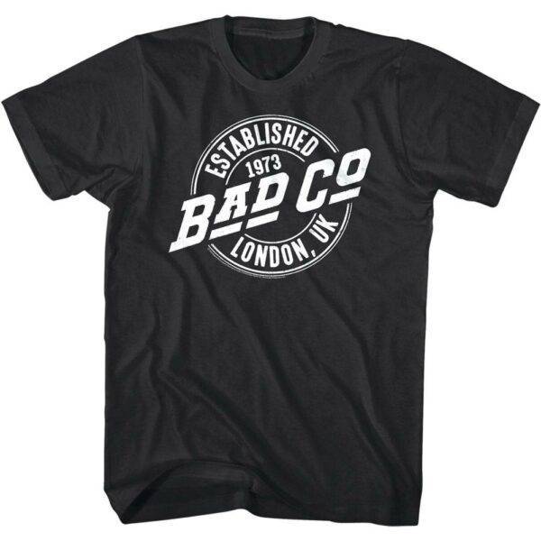 Bad Company Established in London 1973 Men’s T Shirt