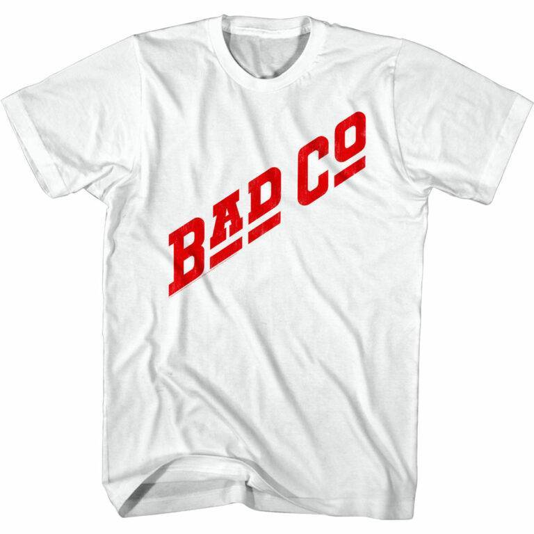 Bad Company Rock Band Logo Men’s T Shirt