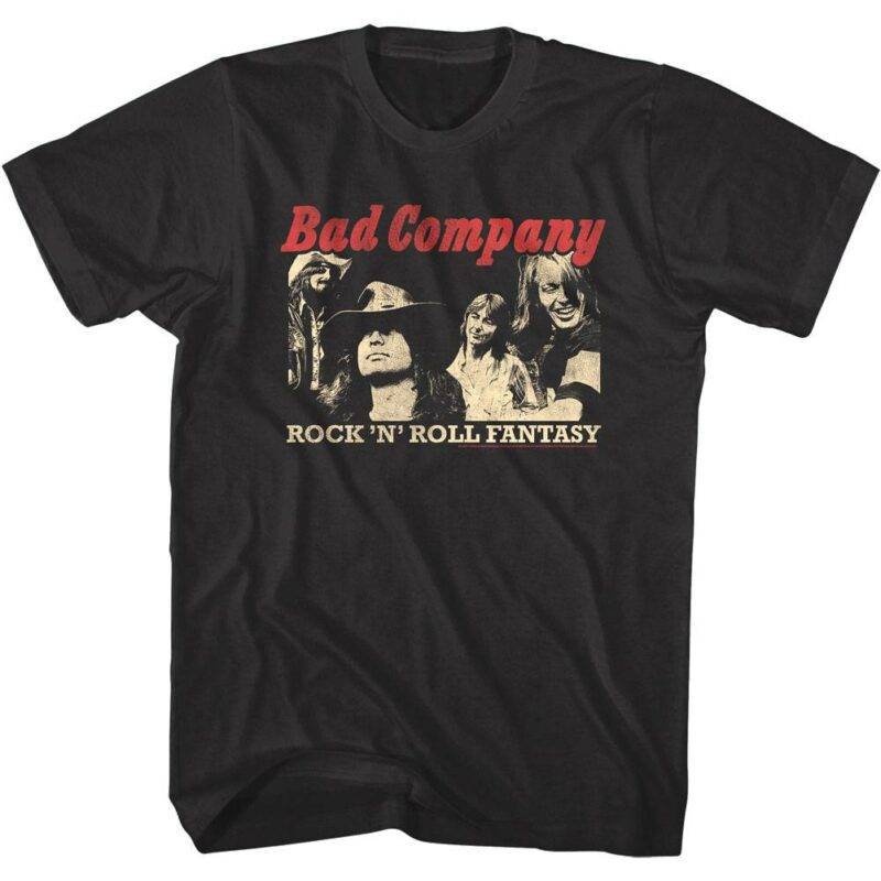 Bad Company Rock n Roll Fantasy Men’s T Shirt