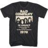 Bad Company Seattle Center Coliseum 1976 Men’s T Shirt