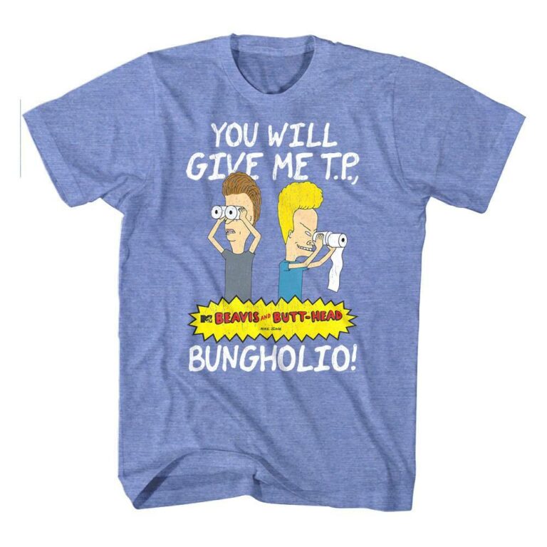 Beavis and Butthead Bungholio Men’s T Shirt