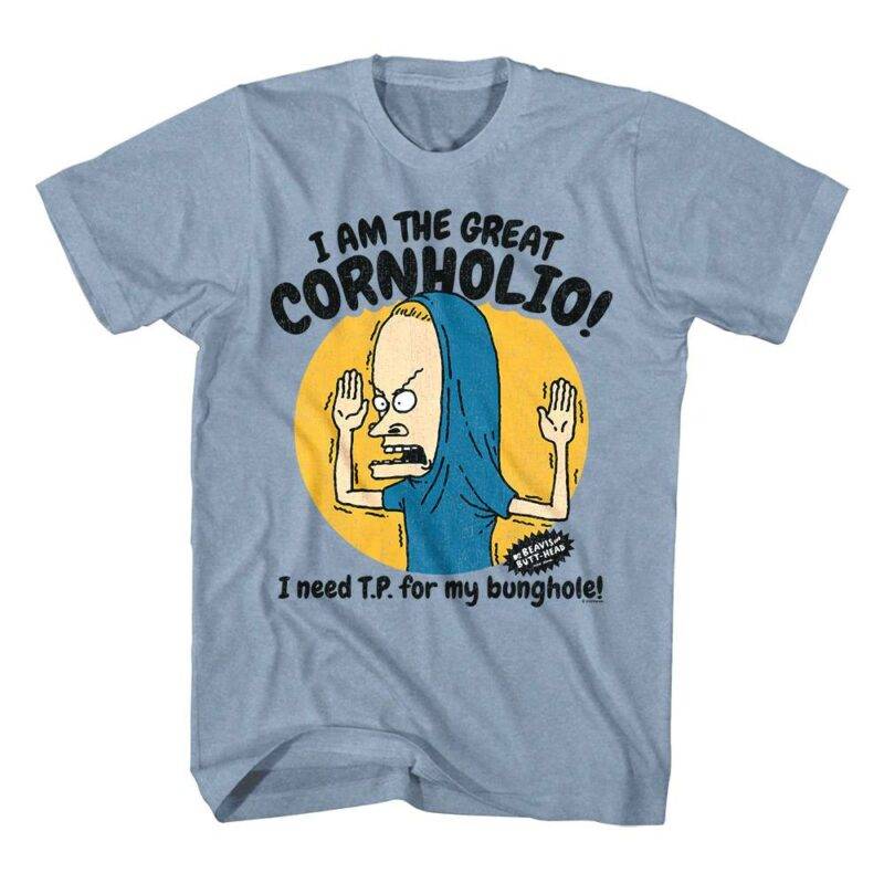 Beavis and Butthead The Great Cornholio Men’s T Shirt