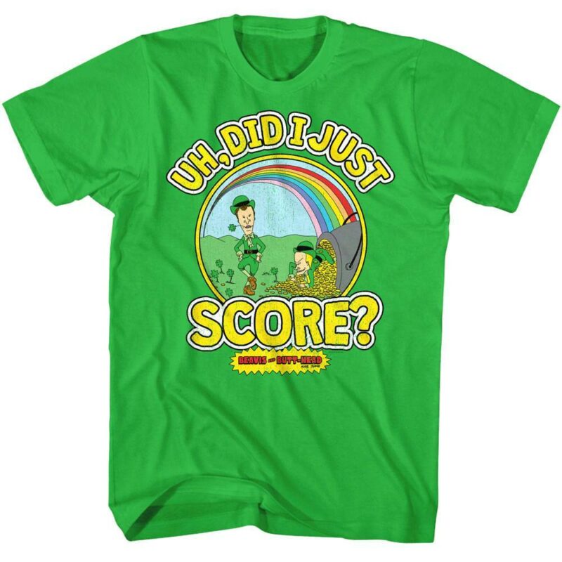 Beavis and Butthead Uh Did I Just Score Men’s T Shirt