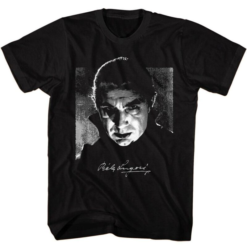 Bela Lugosi Dracula Signature Lurking Men’s T Shirt