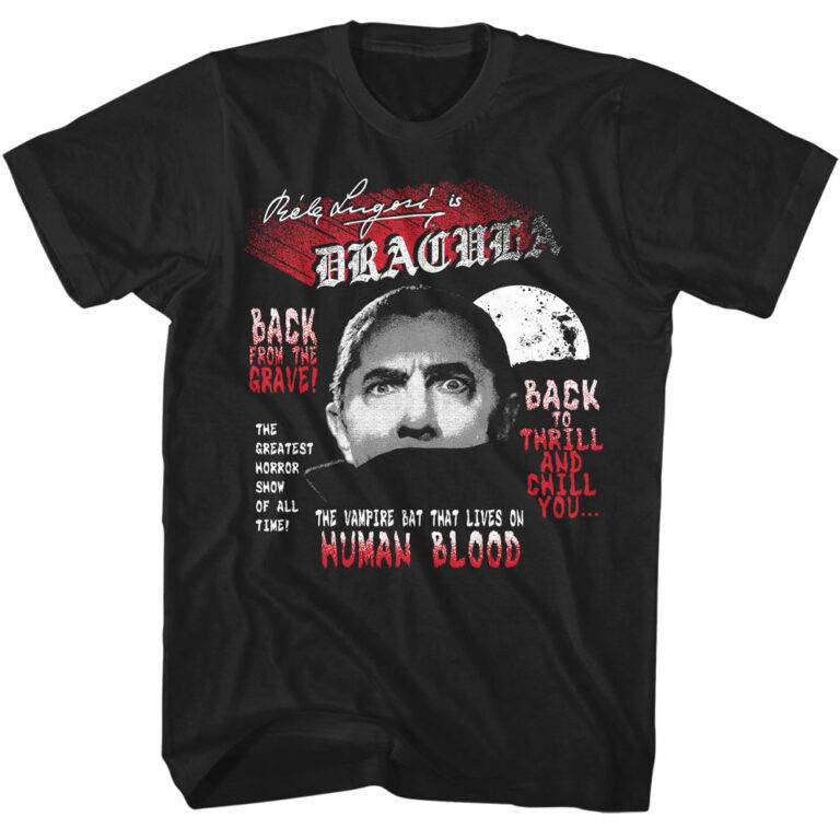 Bela Lugosi Dracula Back from the Grave Men’s T Shirt