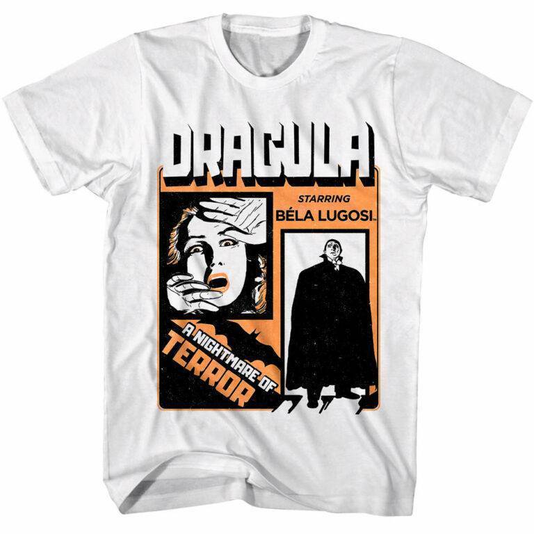 Bela Lugosi Dracula Nightmare of Terror T-Shirt