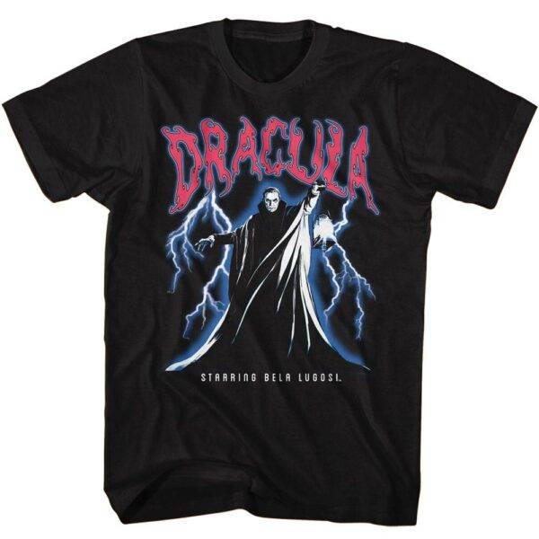 Bela Lugosi Dracula Lightning Men’s T Shirt