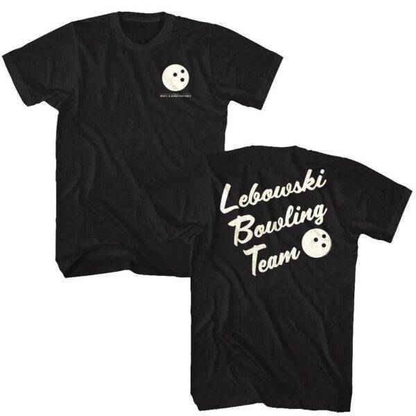 Big Lebowski Bowling Team T Shirt