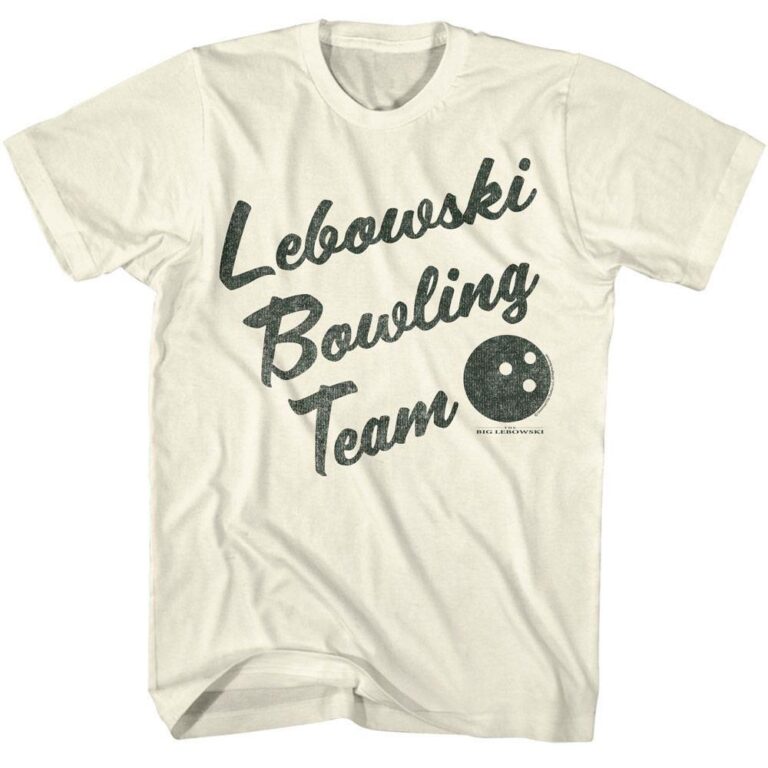 Big Lebowski Bowling Team Men’s T Shirt