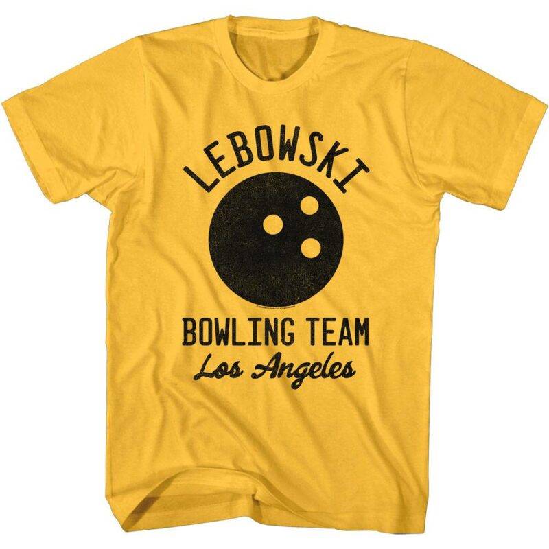 Big Lebowski Bowling Team Los Angeles Men’s T Shirt