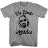 Big Lebowski The Dude Abides Men’s T Shirt