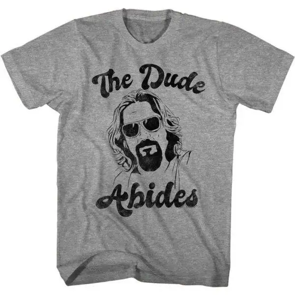 Big Lebowski The Dude Abides Men’s T Shirt