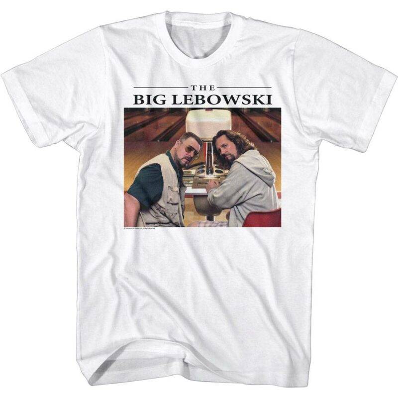 Big Lebowski Dude and Walter Bowling Men’s T Shirt