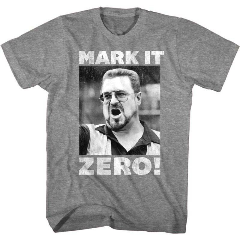 Big Lebowski Mark It Zero Men’s T Shirt