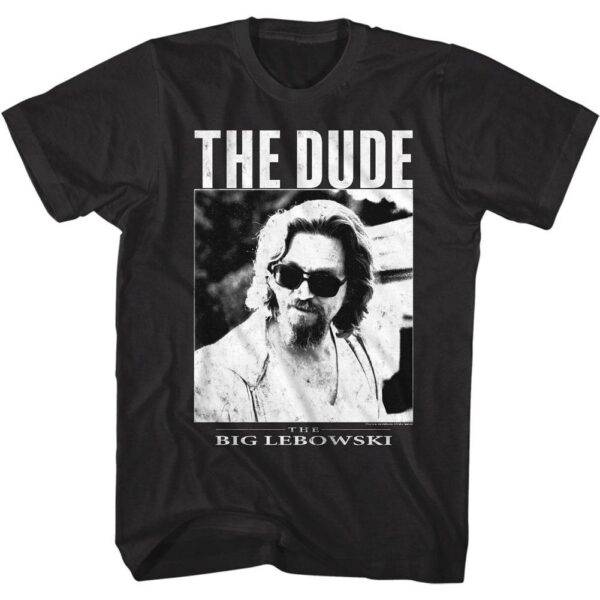 Big Lebowski The Dude In Shades Men’s T Shirt