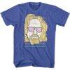 Big Lebowski Cartoon Sunglasses Men’s T Shirt