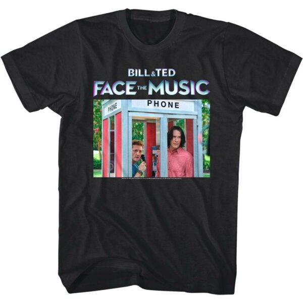 Bill & Ted Face The Music Phone Booth Men’s T Shirt