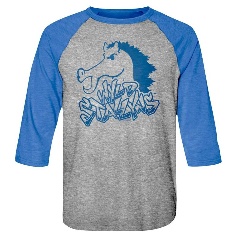 Bill & Ted Wyld Stallyns Men’s Raglan T Shirt