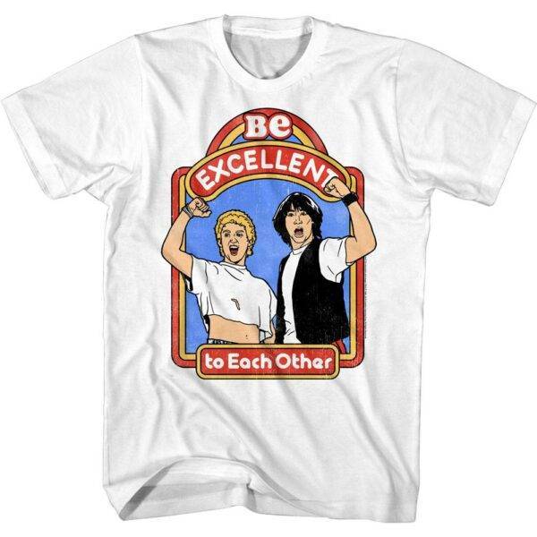 Bill & Ted Be Excellent Storybook Men’s T Shirt
