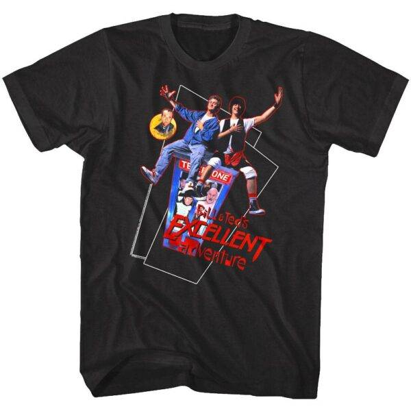 Bill & Ted’s Excellent Adventure Phone Booth Men’s T Shirt